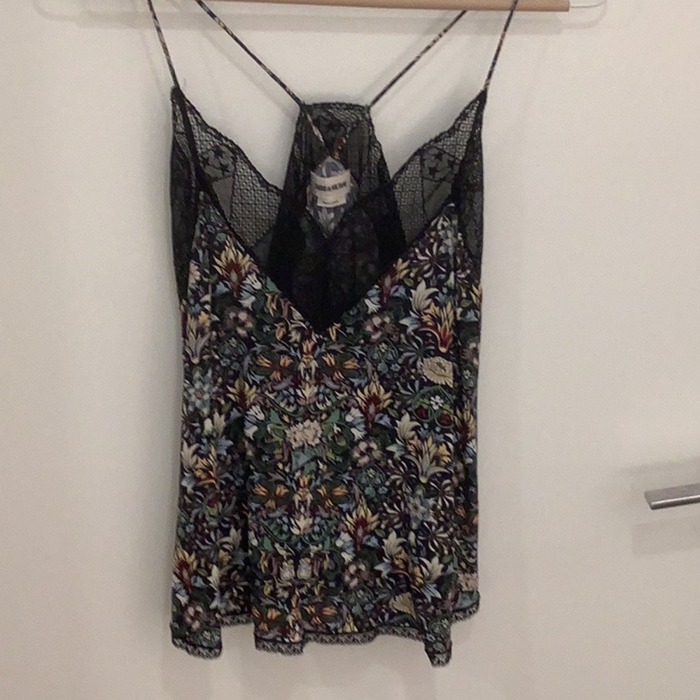 ZADIG & VOLTAIRE Floral tank Size M